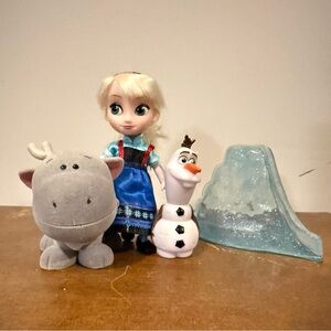 5/$50+FS Disney Animators Collection Mini Elsa Doll (Frozen)